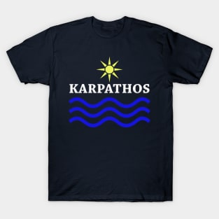 KARPATHOS-Greece Sun Water T-Shirt